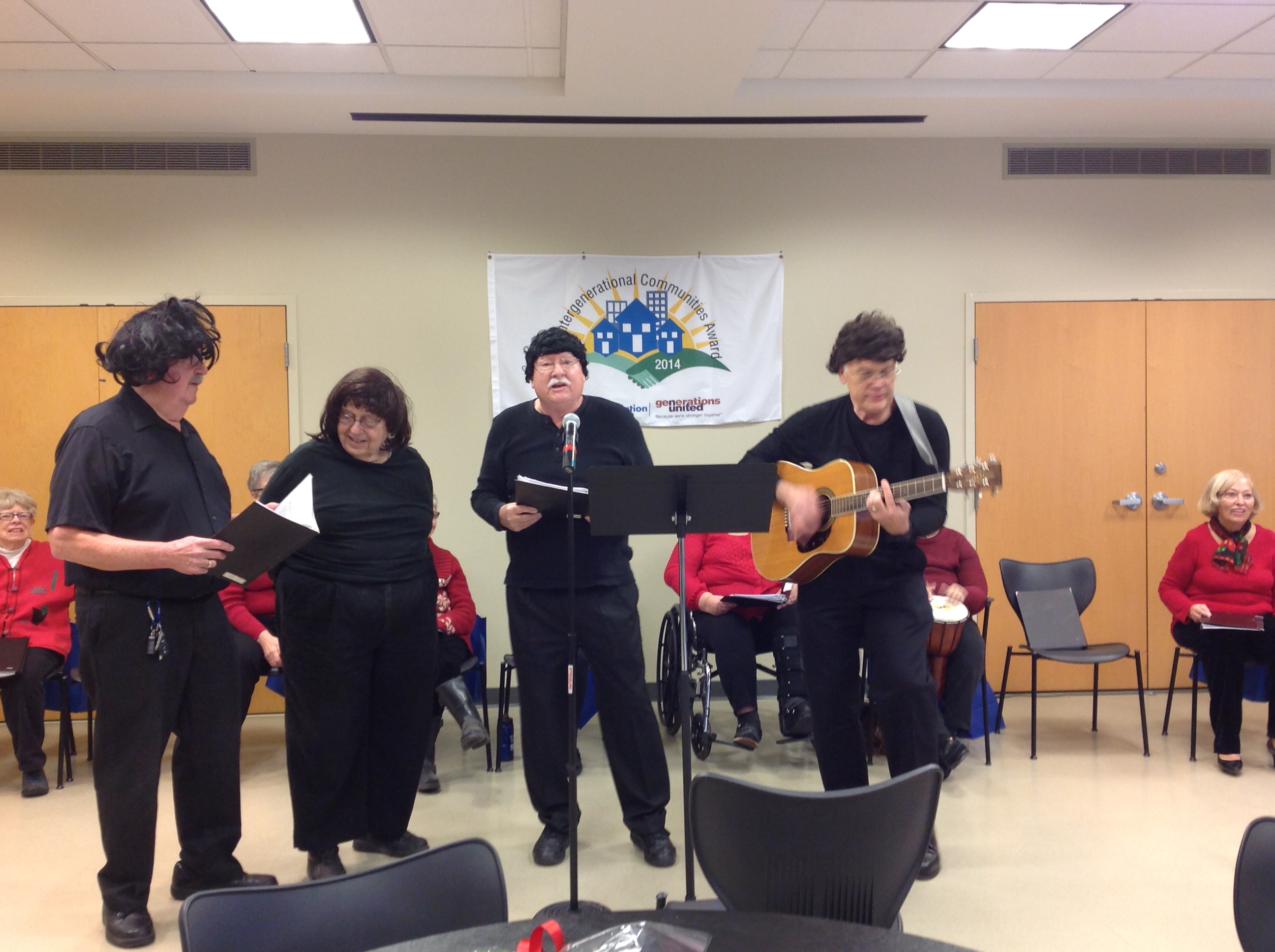 August Mortellaro, Len Levine, Ken Payne, Tom Weis